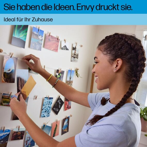 HP ENVY Inspire 7920e Wireless All-in-One Farbe Drucker, Instant Ink; Kopierer, Scanner, 9 image