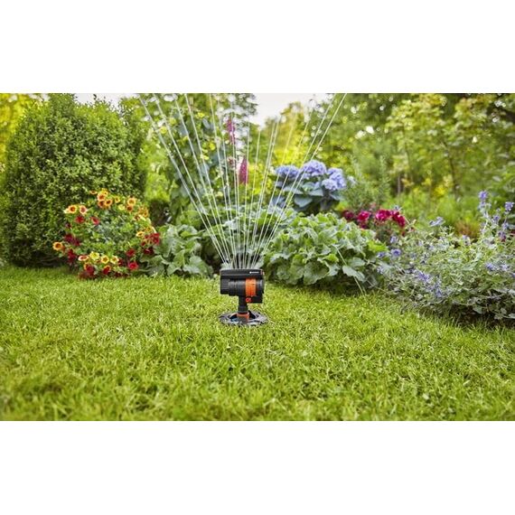 Gardena 8251-20 Wassersprinkler Kreisförmige Wassersprinkler Schwarz, Orange