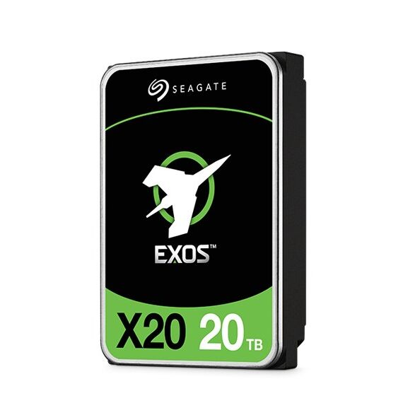 Seagate Enterprise Exos X20 Interne Festplatte 20 TB 7200 RPM 3.5" SAS