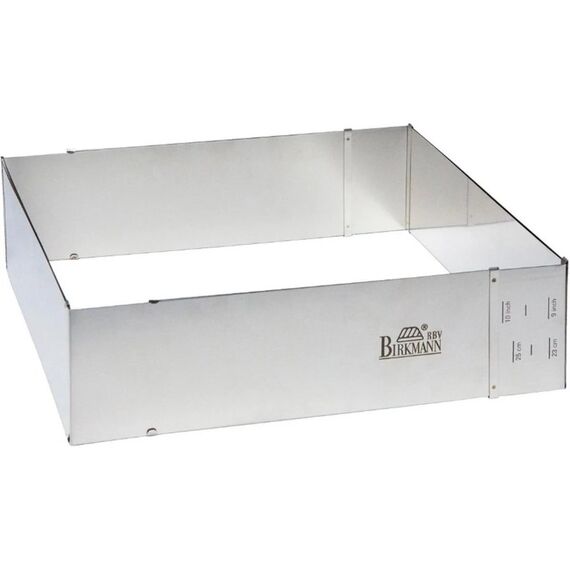 RBV Birkmann Baker's Best, Backrahmen 22x25cm, verstellbar bis 32x46cm, Höhe 7cm