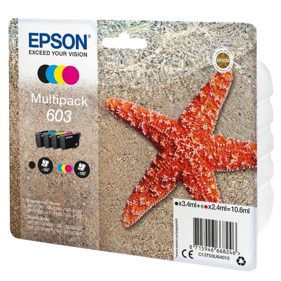 Epson Multipack 4-colours 603 Ink, 8 image