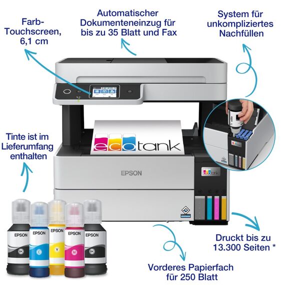 Epson EcoTank ET-5170, 2 image