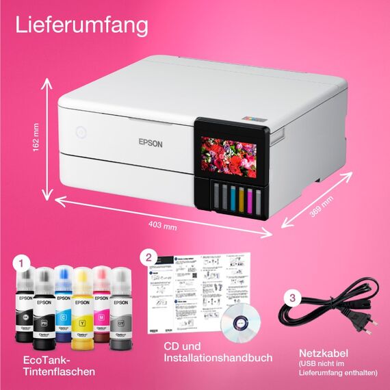Epson EcoTank ET-8500, 8 image