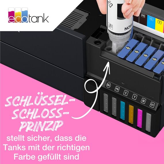 Epson 114 EcoTank Grey ink bottle, 2 image