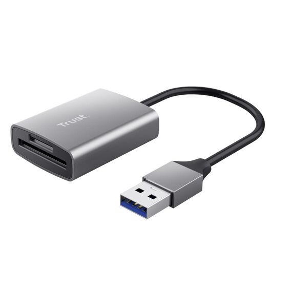 Trust Dalyx Kartenleser USB 3.2 Gen 1 (3.1 Gen 1) Aluminium