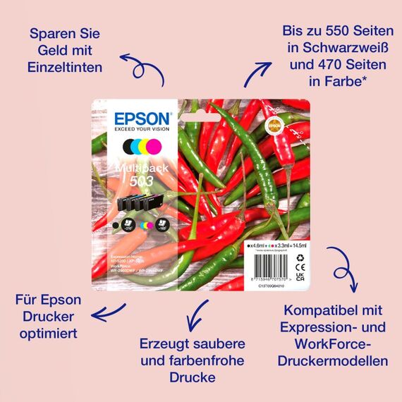 Epson Multipack 4-colours 503XL Ink