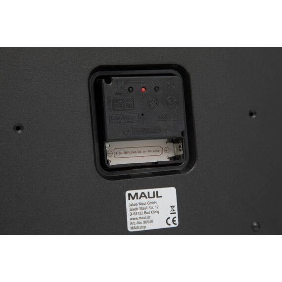 MAUL MAULstep Quarzuhr Rund Silber, Weiß, 4 image