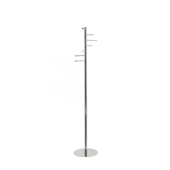 MAUL 9406496 Gaderobe Bodenstehend 7 Haken Silber