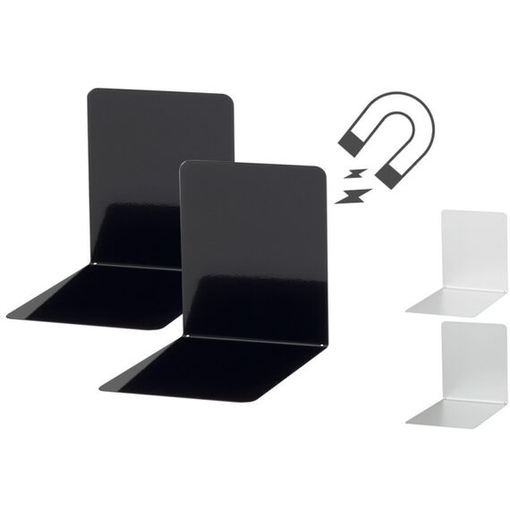 MAUL 3506590 Buchstütze Schwarz Metall