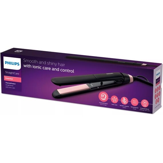 Philips Essential StraightCare BHS378/00 ThermoProtect Haarglätter, 2 image