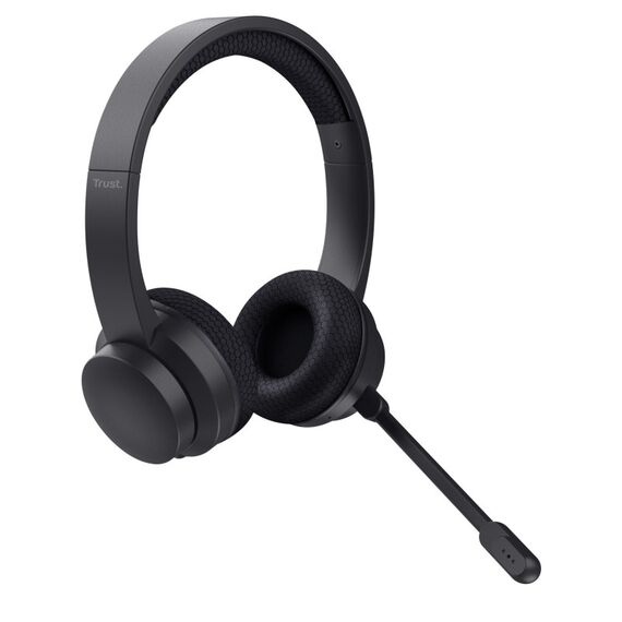 Trust Ayda Kopfhörer Verkabelt & Kabellos Kopfband Anrufe/Musik USB Typ-C Bluetooth Schwarz, 5 image