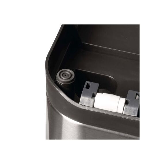 MAUL 9502294 Abfallbehälter Rechteckig Edelstahl Schwarz, Silber, 6 image