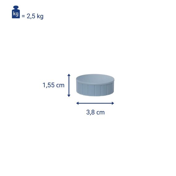 MAUL 6163984 Tafelzubehör Tafelmagnet, Farbe: Grau, 5 image