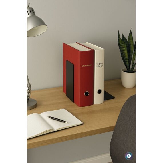 MAUL 3545090 Buchstütze Schwarz Stahl, 8 image