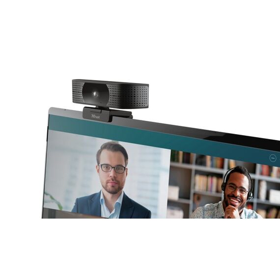 Trust Teza Webcam 3840 x 2160 Pixel USB 2.0 Schwarz, 3 image
