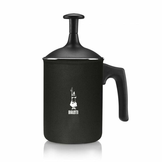 Bialetti 00AGR395 Milchschäumer/-wärmer Handlicher elektrischer Milchaufschäumer Schwarz