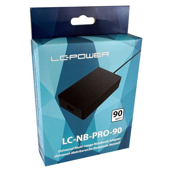 LC-Power LC-NB-PRO-90 Netzteil & Spannungsumwandler Drinnen 90 W Schwarz, 3 image