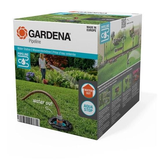 Gardena 8266-20 Anschlussteil für Wasserschlauch Hahnanschluss Schwarz, Blau 1 Stück(e)