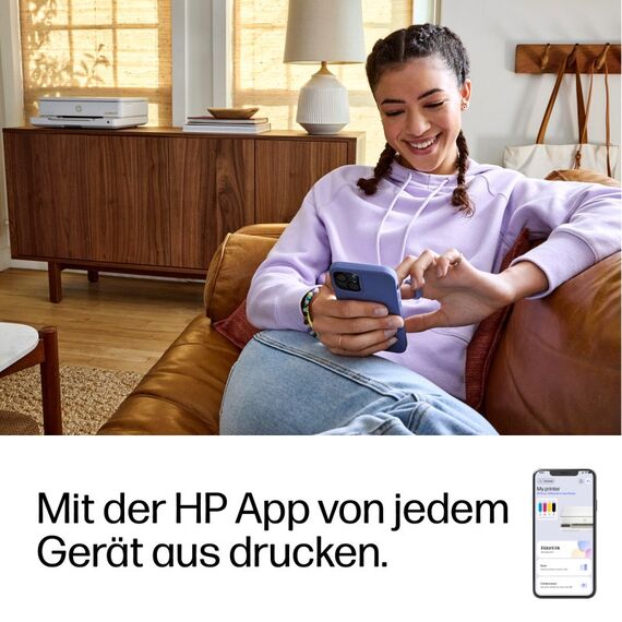 HP ENVY 6110e Wireless All-in-One Farbe Drucker, Instant Ink; Fotodruck, 14 image
