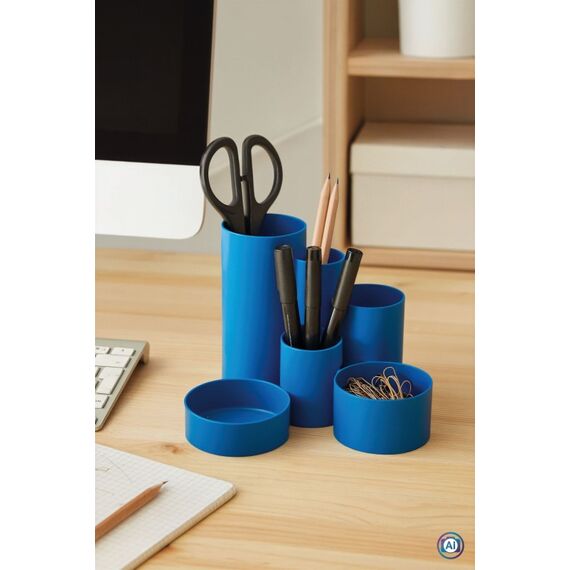 MAUL 4115637 Stiftehalter Kunststoff Blau, 3 image