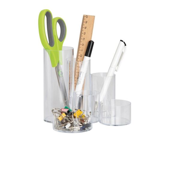 MAUL MAULtubo Stiftehalter Polystyrol (PS) Transparent, 4 image