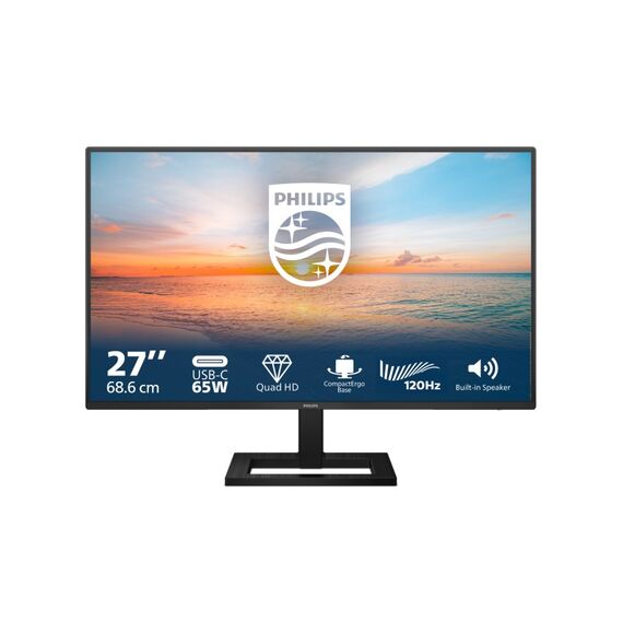 Philips 1000 series 27E1N1600AE/00 Computerbildschirm 68,6 cm (27") 2560 x 1440 Pixel Quad HD LCD Schwarz, 2 image