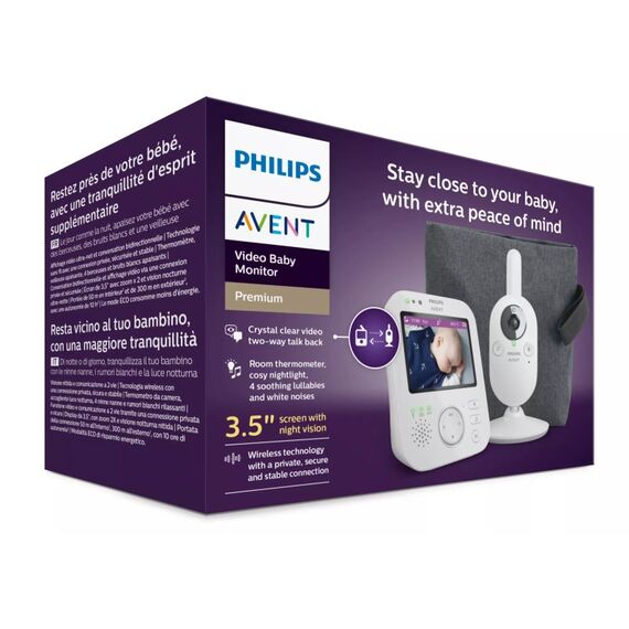 Philips AVENT Babyphone SCD892/26 Video-Babyphone Premium, 3 image