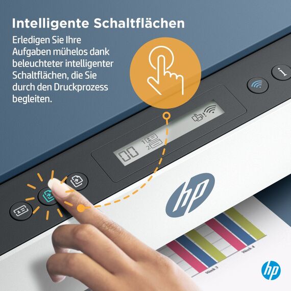 HP Smart Tank 7006 Wireless All-in-One Farbe Drucker, Beidseitiger Druck; Kopierer, Scanner, 8 image