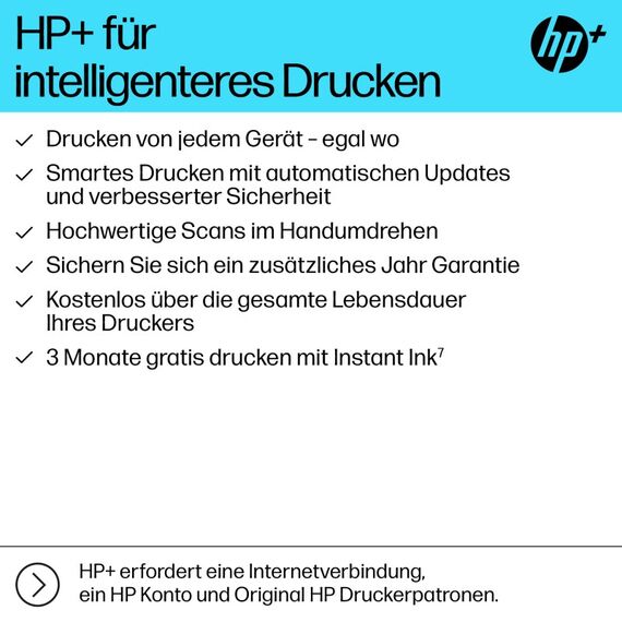 HP OfficeJet Pro 9125e Wireless All-in-One Farbe Drucker, Instant Ink; Beidseitiger Druck, 8 image