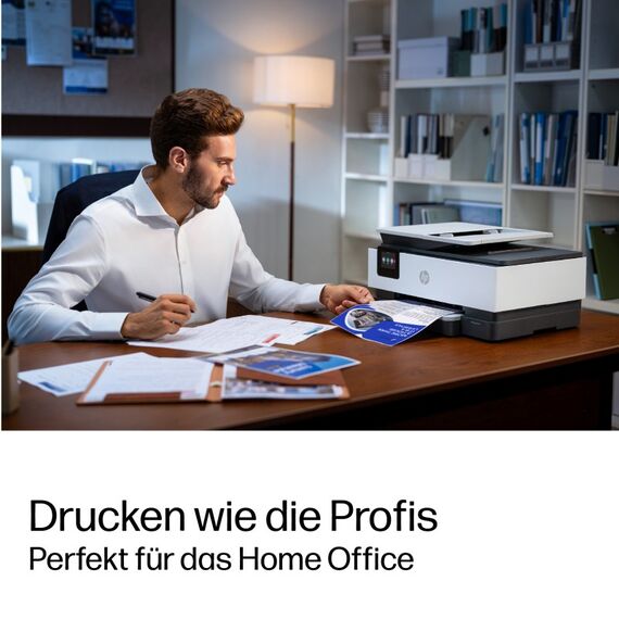 HP OfficeJet Pro 8125e Wireless All-in-One Farbe Drucker, Instant Ink; Beidseitiger Druck, 7 image