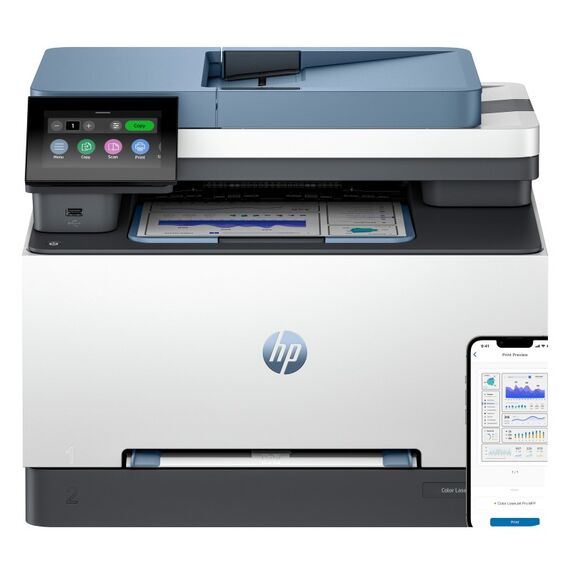 HP LaserJet Pro 3302fdn Multifunction Farbe Drucker, Nur Ethernet; Kopierer, Scanner