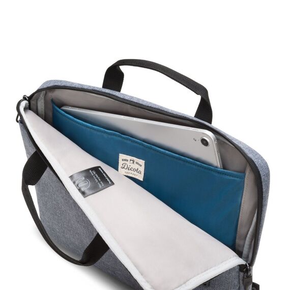 DICOTA Slim Eco MOTION 10-11.6" 29,5 cm (11.6") Aktenkoffer Blau, 5 image