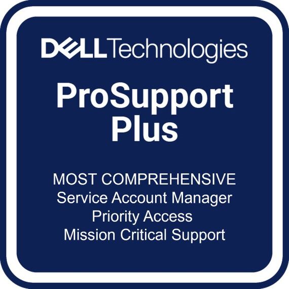 DELL Erweiterung von 3 jahre Next Business Day auf 5 jahre ProSupport Plus 4H Mission Critical