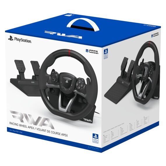 Hori Racing Wheel APEX Schwarz USB Lenkrad + Pedale PC, PlayStation 4, PlayStation 5, 6 image