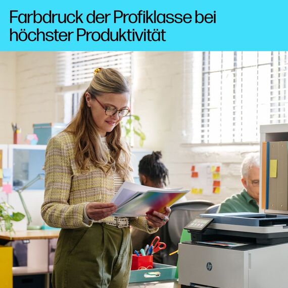 HP LaserJet Pro 3302fdn Multifunction Farbe Drucker, Nur Ethernet; Kopierer, Scanner, 16 image