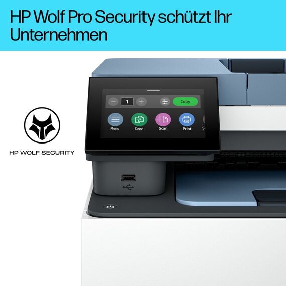 HP LaserJet Pro 3302fdn Multifunction Farbe Drucker, Nur Ethernet; Kopierer, Scanner, 17 image