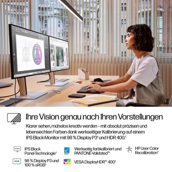 HP Series 7 Pro Serie 7 Pro 27 Zoll QHD Thunderbolt 4-Monitor – 727pu, 6 image