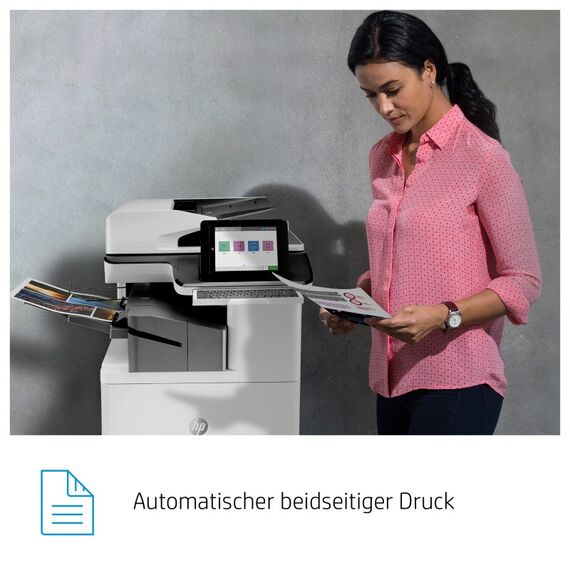 HP Color LaserJet Enterprise Flow LaserJet Enterprise Flow M776zs Wireless Multifunction Farbe Drucker, Kopierer, Scanner; Duplex, 8 image