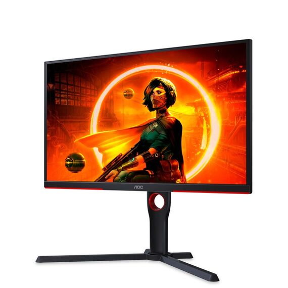 AOC G3 25G3ZM/BK Computerbildschirm 62,2 cm (24.5") 1920 x 1080 Pixel Full HD Schwarz, Rot, 3 image