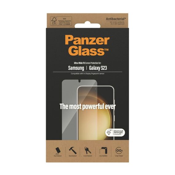 PanzerGlass ® Displayschutz Samsung Galaxy S23 | Ultra-Wide Fit, 3 image