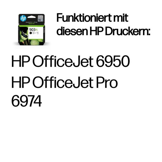 HP 903XL Schwarz Original Tintenpatrone mit hoher Reichweite, 2 image