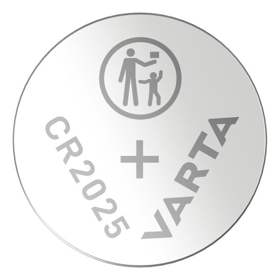 Varta LITHIUM Coin CR2025 (Knopfzellenbatterie, 3V) 5er-Pack