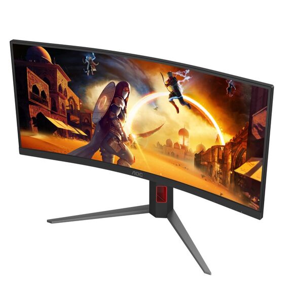 AOC G4 CU34G4Z Computerbildschirm 86,4 cm (34") 3440 x 1440 Pixel Wide Quad HD LED Schwarz, Rot, 6 image