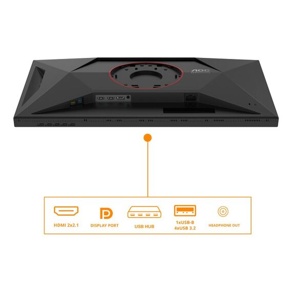 AOC G4 U27G4XM Computerbildschirm 68,6 cm (27") 3840 x 2160 Pixel 4K Ultra HD LED Schwarz, Rot, 3 image