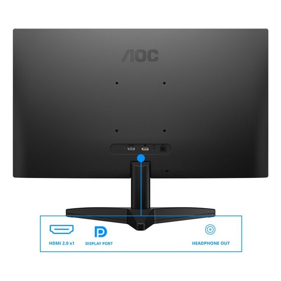 AOC B3 Q24B36X Computerbildschirm 60,5 cm (23.8") 2560 x 1440 Pixel Quad HD LED Schwarz, 2 image