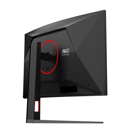 AOC G4 C32G4Z Computerbildschirm 80 cm (31.5") 1920 x 1080 Pixel Full HD LCD Schwarz, Rot, 11 image