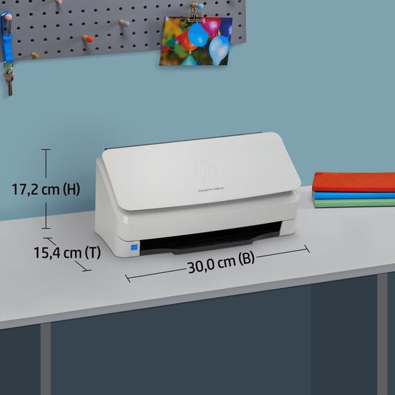 HP ScanJet Pro 3000 s4 Scanner mit Vorlageneinzug 600 x 600 DPI A4 Schwarz, Weiß, 10 image
