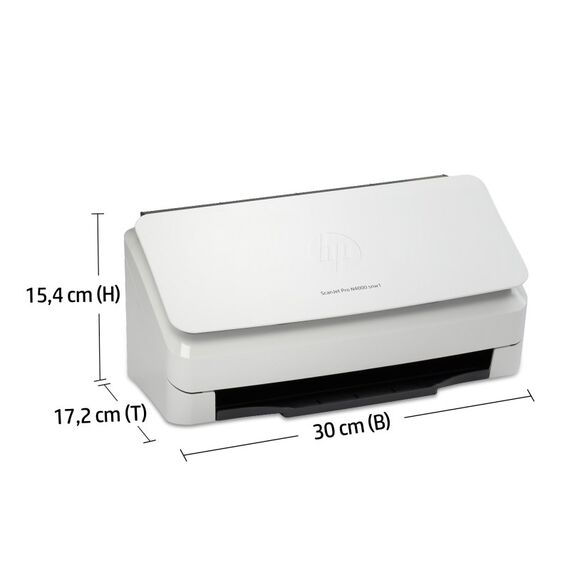 HP ScanJet Pro N4000 snw1 Scanner mit Vorlageneinzug 600 x 600 DPI A4 Schwarz, Weiß, 5 image