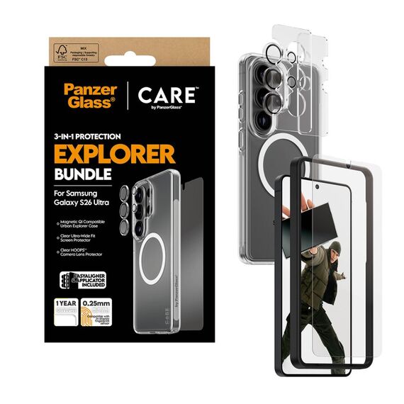 PanzerGlass ® | CARE™ by ® 3-in-1 Set Samsung Galaxy S26 Ultra, 5 image