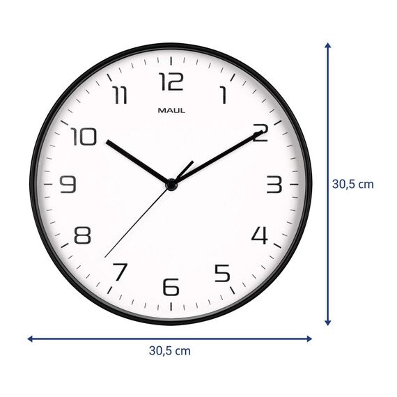 MAUL MAULdrip Quarzuhr Rund Schwarz, 2 image
